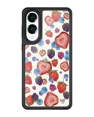 Wildflower Cases Fruit Tart Samsung Galaxys25/S25 Edge/S25 Plus/S25 Ultra Case - White