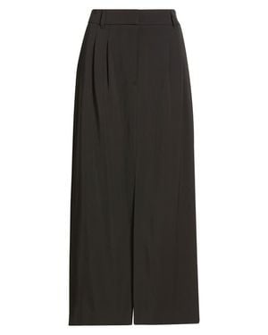 French Connection Harry Suiting Slit Maxi Skirt - Black