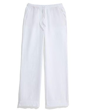 Vineyard Vines Linen Drawstring Pants - White