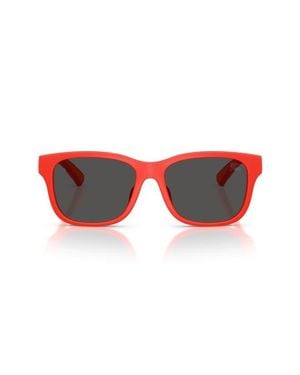 Burberry Kids' 50Mm Square Sunglasses - Red
