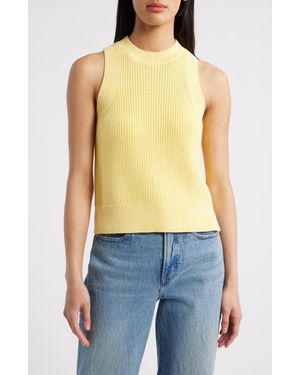 525 America Demi Cotton Sweater Vest - Blue