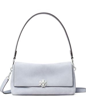 Tory Burch Small Charlie Shoulder Bag - Gray