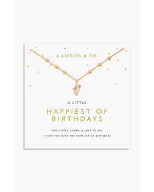 A Littles & Co. A Little Necklace - Metallic