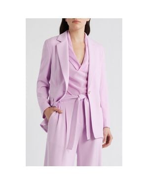 BOSS Jocaluah One-Button Jacket - Purple