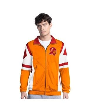 Starter Tampa Bay Buccaneers Contender Vintage Logo Full-Zip Track Jacket - Orange