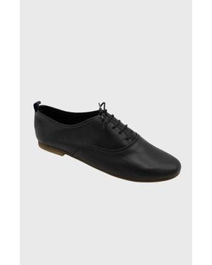 Stivali New York Maku Oxford Flats - Black
