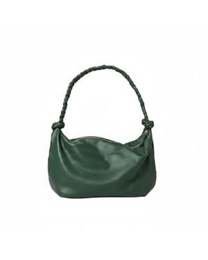 Sarah Stewart The Isabella Leather Shoulder Bag - Green