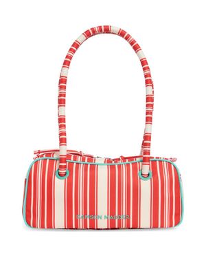 Damson Madder Renne Bowling Bag - Red