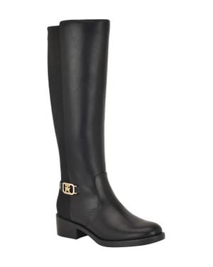 Tommy Hilfiger Imaliz Riding Boot - Black