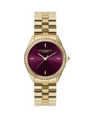 Olivia Burton Bejewelled Bracelet Watch, 34Mm - Metallic