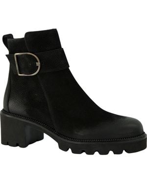 Paul Green Elissa Combat Boot - Black