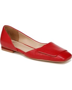 Sarto Tracy Half D'Orsay Flat - Red