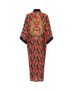 Henelle Duster Robe - Red
