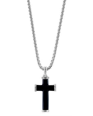 Effy 925 Sterling ,Onyx Pendant - Multicolor