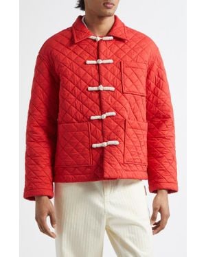 Bode Hobby Jacket - Red