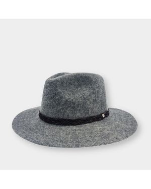 Kanut Sports Holly Fleece Lined Wool Brim Hat - Gray