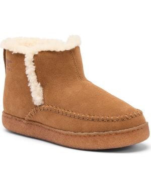 Sorel Nakiska Iii Faux Fur Lined Bootie - Brown