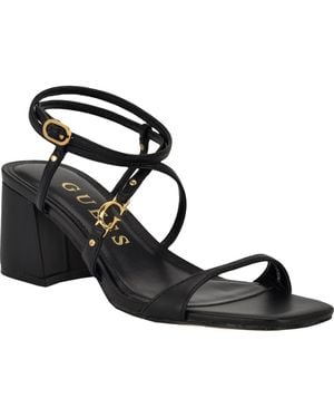 Guess Galeon Ankle Strap Sandal - Black