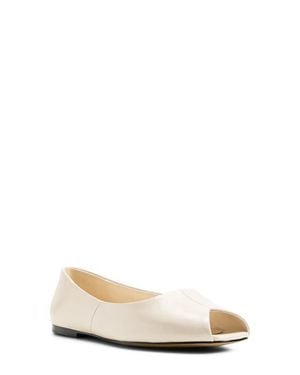 ALDO Alieiki Peep Toe Flat - Natural