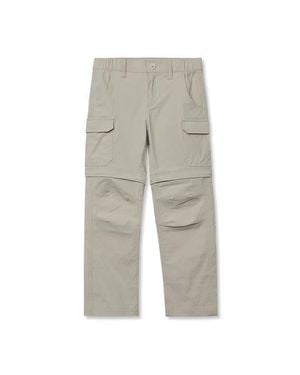 Lands' End Boys Cargo Convertible Pants - Gray