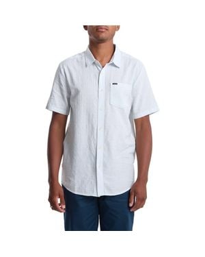 Volcom Bankstone Ii Short Sleeve Button-Up Shirt - White