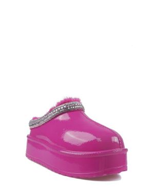 Zigi Sofie Faux Fur Platform Slipper - Purple