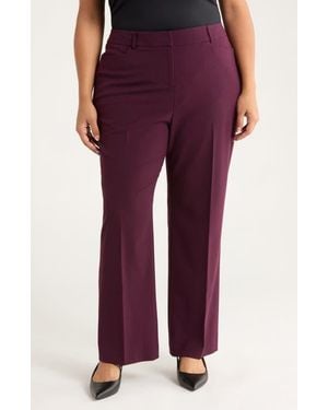 Tahari Bird Eye Pants - Purple