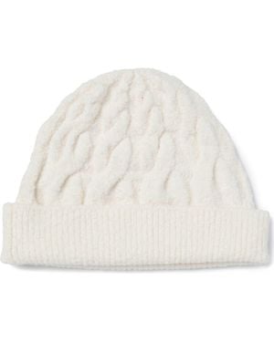 Splendid X @Cellajaneblog Cable Beanie - White