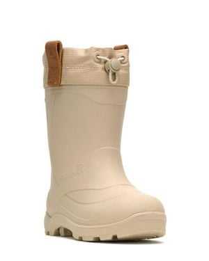 Kamik Kids' Tundra Jr. Waterproof Snow Boot - Natural