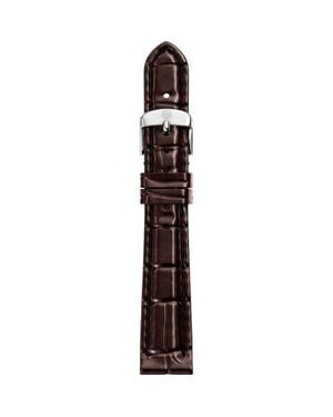 Michele Croc Embossed Leather Watchband, 14Mm - Purple