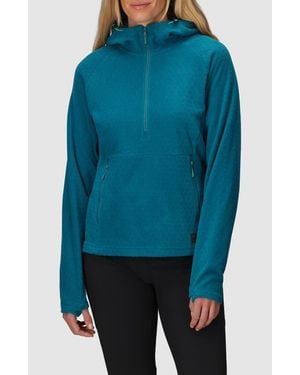 Outdoor Research Trail Mix Xt Fleece Half Zip Hoodie - Blue