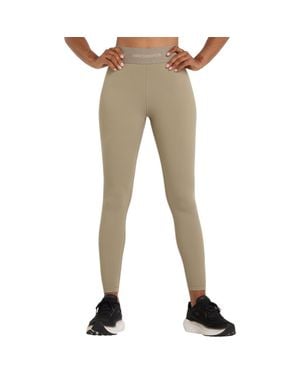 New Balance Sleek Hr Sport Performance Leggings - Natural