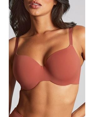 Panache 365 Underwire Smooth & Seamless T-Shirt Bra - Brown
