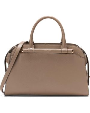 Cole Haan Medium Catherine Leather Satchel - Brown