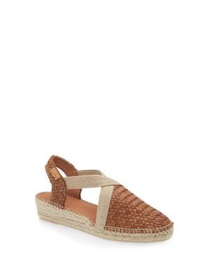 Toni Pons Siracusa Slingback Espadrille Wedge - Brown
