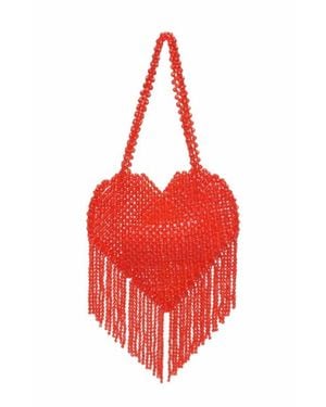 Moda Luxe Valeria Evening Bag - Red