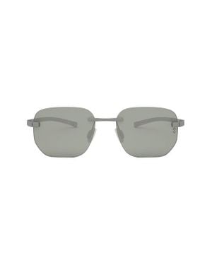 Tag Heuer Flex 55Mm Polarized Geometric Sunglasses - Multicolor