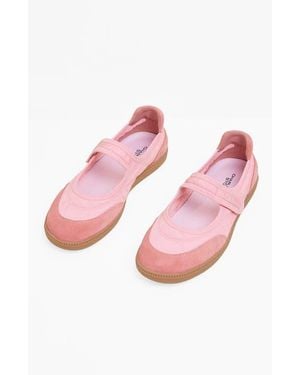 Charlotte Stone Garcia Ballet Sneaker - Pink