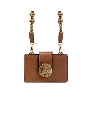 Serena Uziyel Alessa Card Holder - Brown