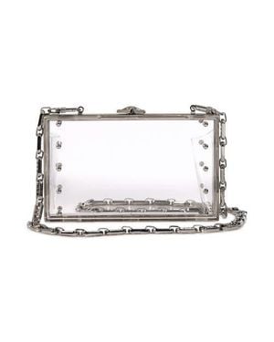 DESERI Halo Crossbody Clutch - White