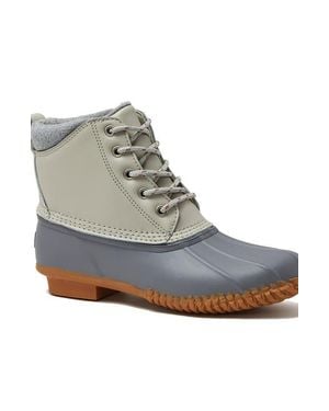 Lands' End Insulated Duck Boots - Gray