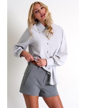 Shan Contemporary Shorts - Gray