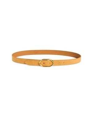 Jacquemus La Ceinture Calisson Leather Belt - Natural
