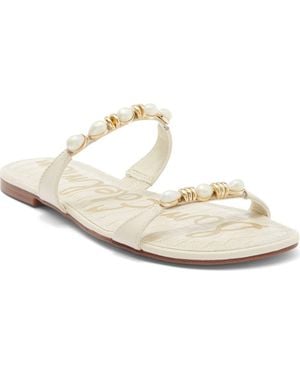Sam Edelman Cian Slide Sandal - Metallic