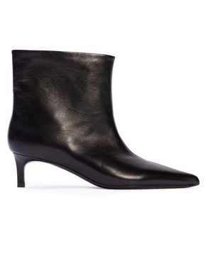 Black Suede Studio Trina 50 Boot - Black