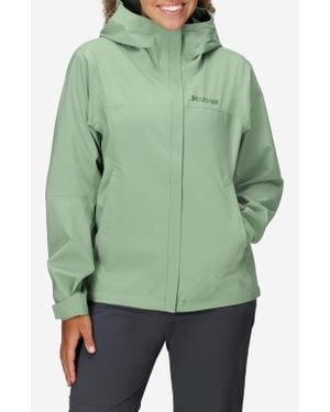 Marmot Precip Eco Pro Waterproof Hooded Jacket - Green