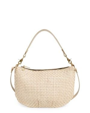 Clare V. Moyen Woven Leather Convertible Messenger Bag - Multicolor