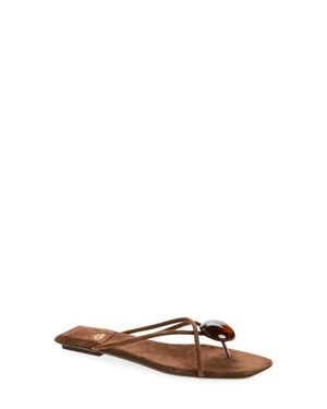 Jeffrey Campbell Cosmos Flip Flop - White