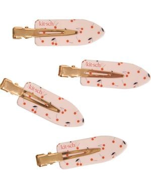 Kitsch 4-Pack Creaseless Clips - Pink