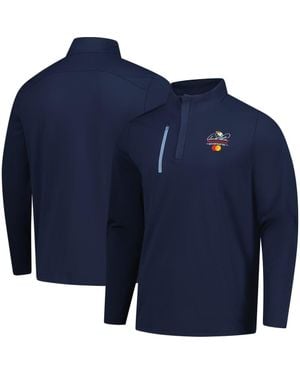 PUMA Arnold Palmer Invitational Cloudspun Tech Quarter-Zip Pullover - Blue